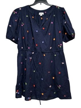VELVET by Graham & Spencer from Anthropologie Embroidered Dress Size XL